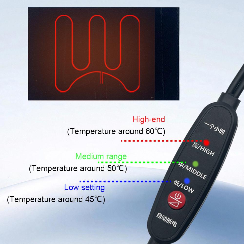3-level USB heated handlebar g - Handlebar Grip Heated recension och pris
