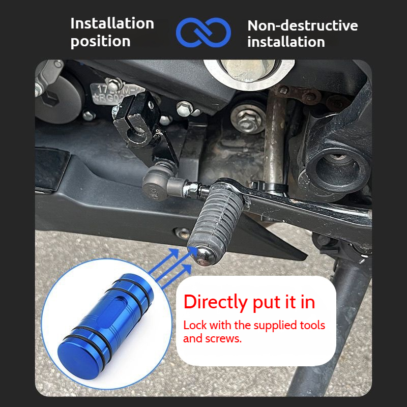 fit For YAMAHA MT03 MT10 MT-03 - Motorcycle Gear Lever Extender recension och pris
