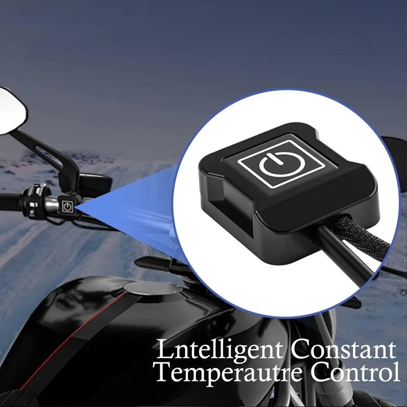 Motorcycle Heated Grips 12V 3- - Handlebar Grip Heated recension och pris