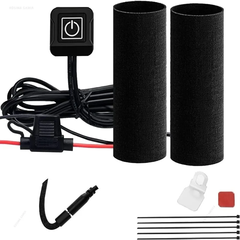 Motorcycle Heated Grips 12V 3- - Handlebar Grip Heated recension och pris