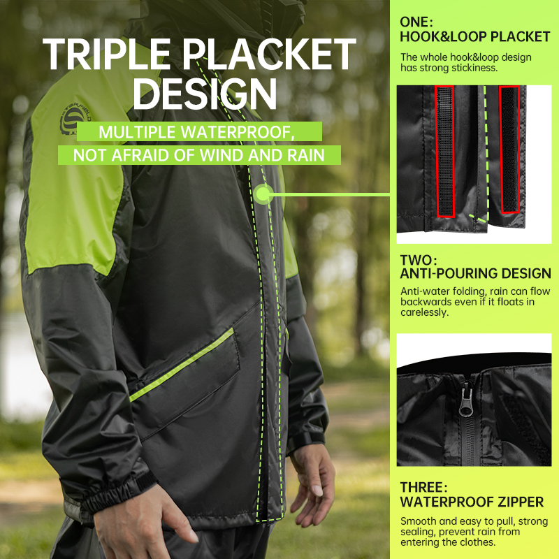 SFK Motorcycle Raincoat Rainpa - Motorcycle Gear Mens recension och pris