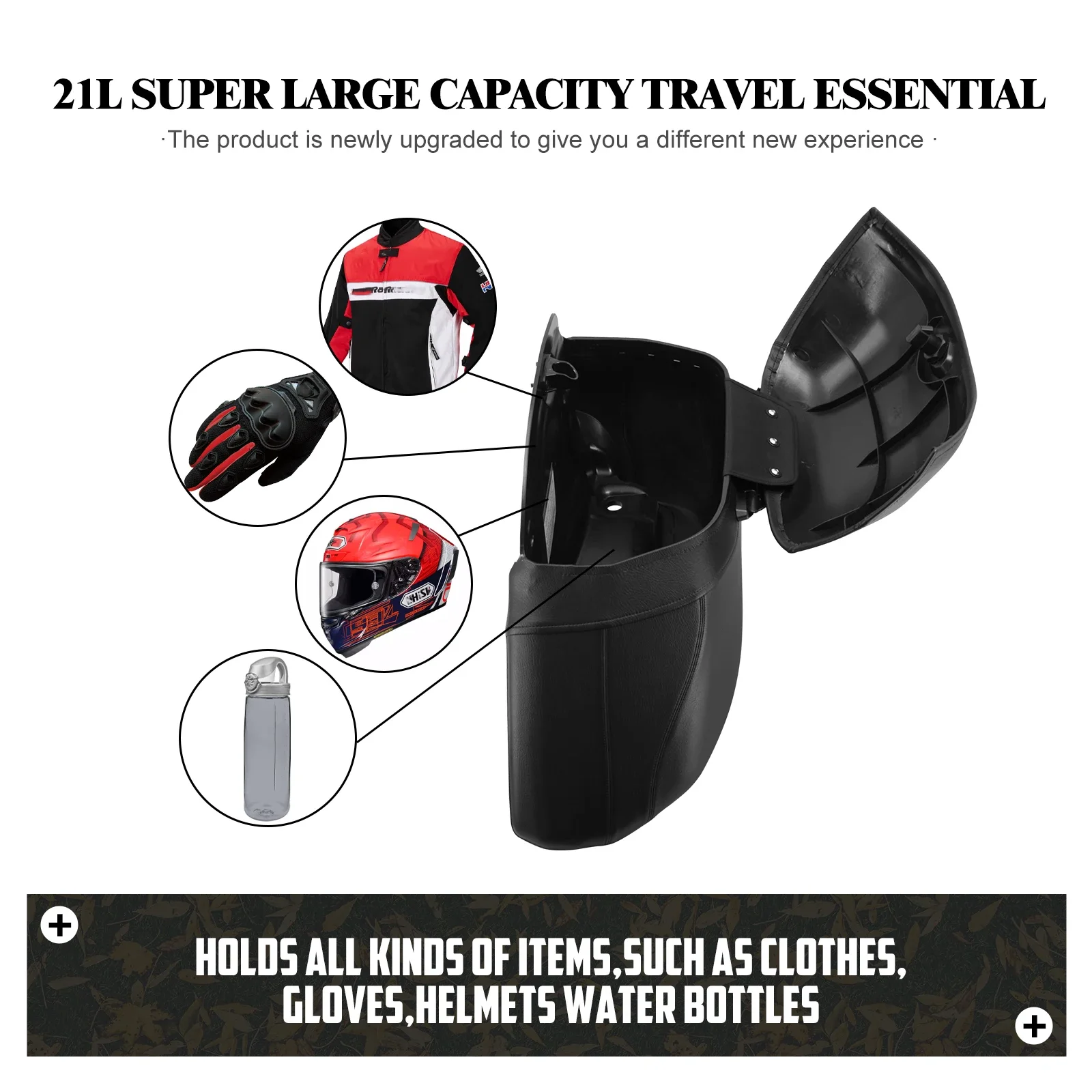 Motorcycle Hard Bags Saddlebag - Motorcycle Gear Backpack recension och pris