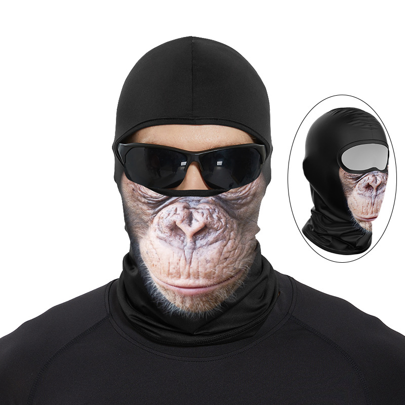 Funny Ape Mouth Skull Balaclav - Motorcycle Gear For Woman recension och pris