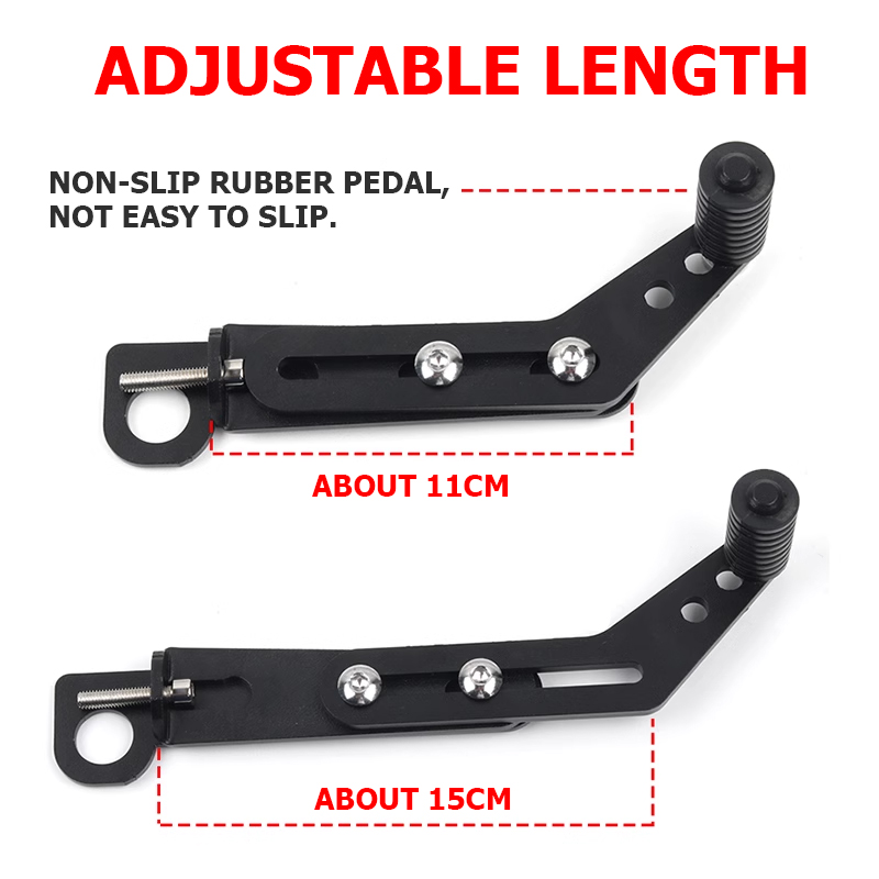 Rear Gear Shifter Shift Lever  - Motorcycle Gear Lever Extender recension och pris