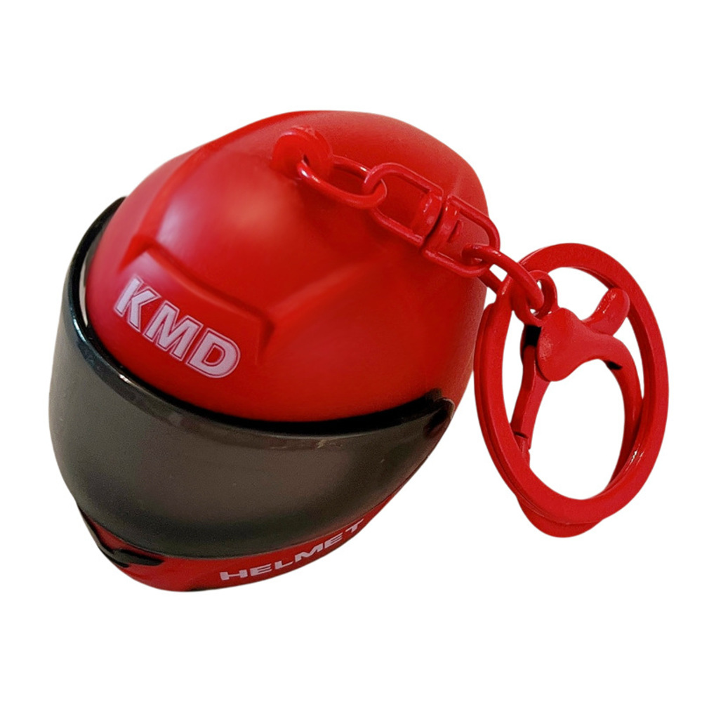 Cool Colorful Helmet Keychain  - Motorcycle Gear Backpack recension och pris