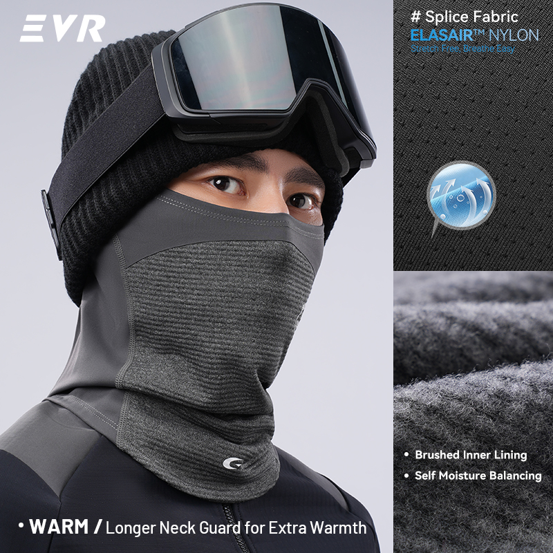 EVR Winter Wool Face Mask Neck - Motorcycle Gear Mens recension och pris